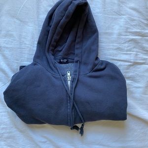 Cropped brandy Melville zip up
